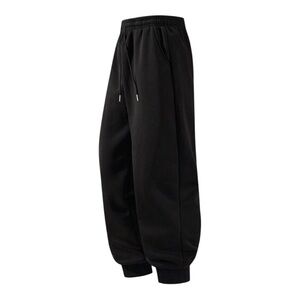 ▪️Blueplus Men's Solid Color Drawstring Sports Pants